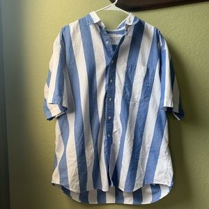 Arrow River Brand lined short sleeve button down